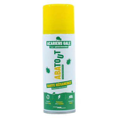 Abatout Laque Anti-Acariens/Gale Choc Fogger 150 ml