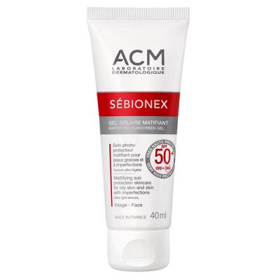 ACM Sebionex - Gel solaire matifiant tube 40 ml