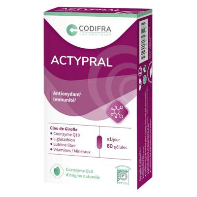 CODIFRA Actypral antioxydant anti-&acirc;ge 60 comprim&eacute;s