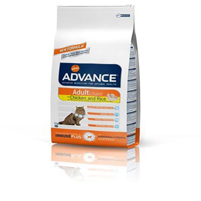 Advance Adult High Protein au poulet et riz pour chat 2 x 15 kg