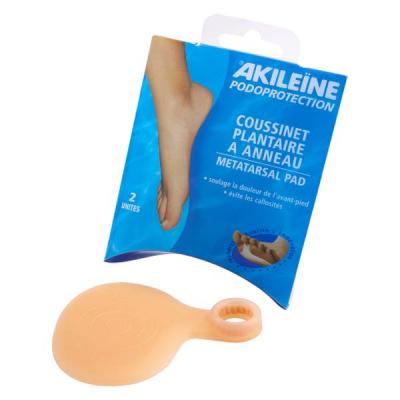 Akile&iuml;ne Podoprotection Coussinet Plantaire &agrave; Anneau 2 Unit&eacute;s
