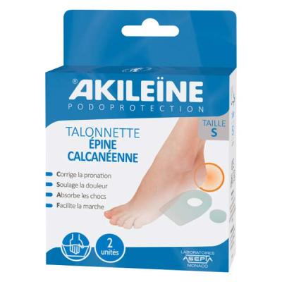 Akile&iuml;ne Podoprotection Talonnette &Eacute;pine Calcan&eacute;enne 1 Paire - S