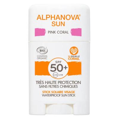 Alphanova Sun Bio SPF50+ Stick Pink Coral 12g