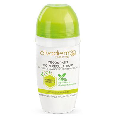 ALVADIEM D&eacute;odorant soin r&eacute;gulateur aisselles sensibles stick 40ml