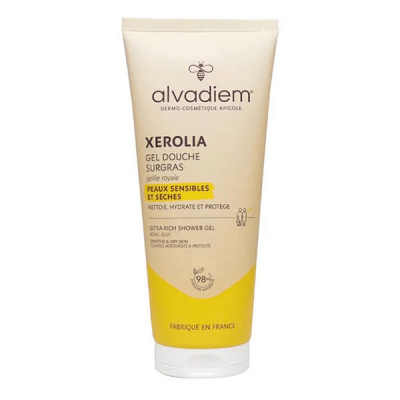 Alvadiem Xerolia Gel Douche Surgras &agrave; la gel&eacute;e royale - 400ml