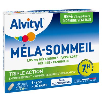 ALVITYL Stress&Sommeil - M&eacute;la-sommeil bo&icirc;te de 30 g&eacute;lules bo&icirc;te 30 g&eacute;lules