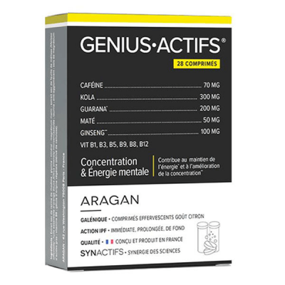 ARAGAN Synactifs - Genius Actifs 30 comprim&eacute;s
