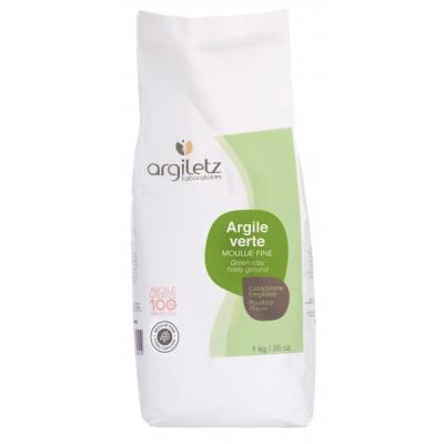 Argiletz Argile Verte Moulue Fine 1kg
