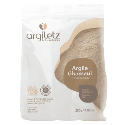 Argiletz Argiles de Couleur Argile Ghassoul Ultra Ventil&eacute;e 200g
