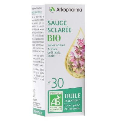 Huile Essentielle N&deg;30 Sauge Sclaree Bio 5mlOlfae Arkopharma