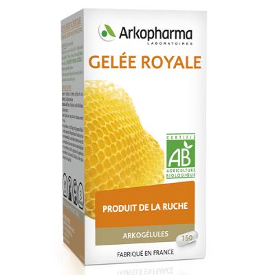 Arkopharma Arkog Gel&eacute;e Royale Bio - 150 Gel. - Bo&icirc;te 150 g&eacute;lules