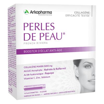 Arkopharma Perles de Peau Radiance 10 Flaconnettes de 25 ml Nouveau