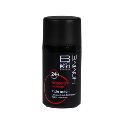Bcombio HOMME - D&eacute;odorant Triple Action Bille, 50ml