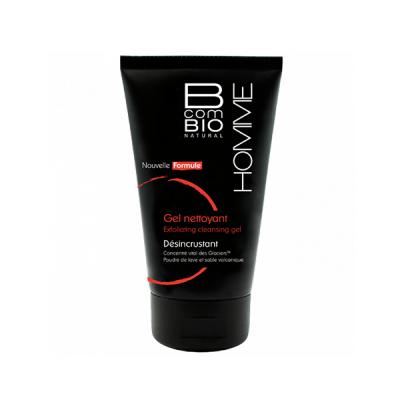 BcomBio Homme Gel nettoyant d&eacute;sincrustant Homme Gingembre Ch&ecirc;ne 125ml