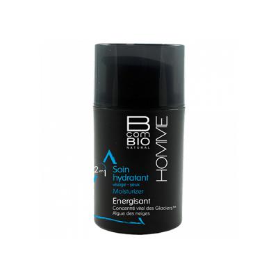 B-Com-Bio Homme Soin Hydratant Energisant Visage 50ml