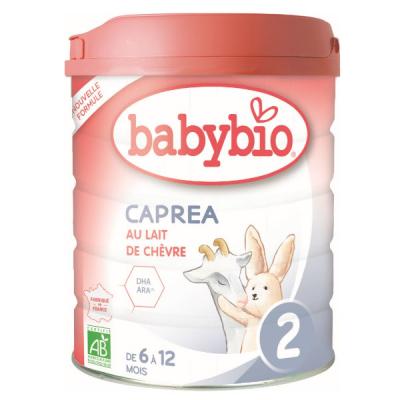Capr&eacute;a au lait de ch&egrave;vre 2&egrave;me &acirc;ge D&egrave;s 6 mois Babybio