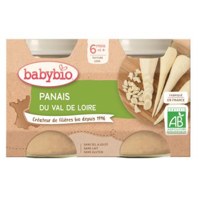 BABYBIO L&eacute;gumes - Petits pots Panais d&egrave;s 4 mois 2x130g