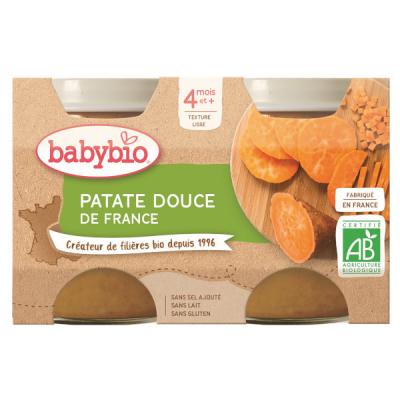 Petits pots Patate douce de France d&egrave;s 4 mois Babybio
