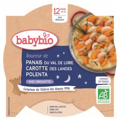 Douceur de panais, carotte des Landes & riz, d&egrave;s 12 mois, bio