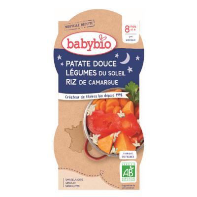 Bol b&eacute;b&eacute; Patate douce & l&eacute;gumes 8M Bio