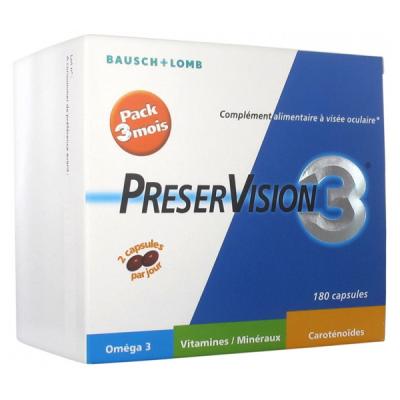 Pr&eacute;servision 3 compl&eacute;ment alimentaire 180 capsules