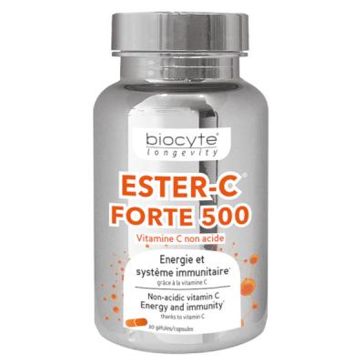 BIOCYTE Longevity Energie&Vitalit&eacute;- Ester-C Forte 500