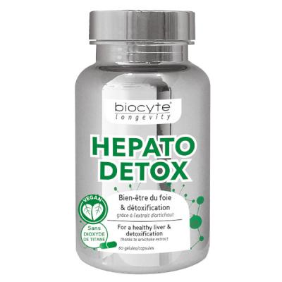 BIOCYTE Longevity Digestion - Hepato detox 60 g&eacute;lules