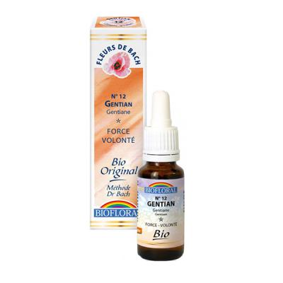 Fleur De Bach Elixir Gentian n&deg;12 Gentiane Biofloral