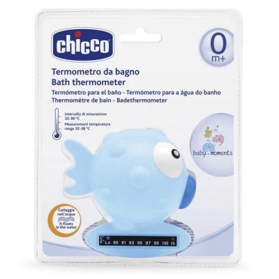 Chicco Thermom&egrave;tre de Bain Poisson Bleu Bande Thermique 1 unit&eacute;