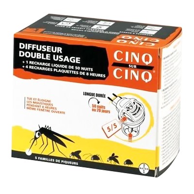 Cinq Sur Cinq Diffuseur Double Usage