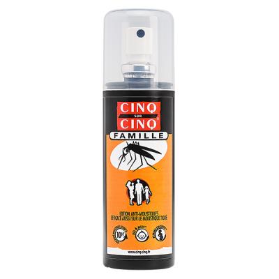 CINQ SUR CINQ Lotion anti-moustiques famille Spray100ml