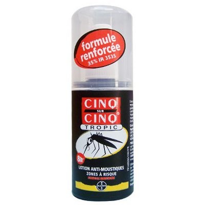 CINQ SUR CINQ Tropic lotion anti-moustiques eco spray 100ml