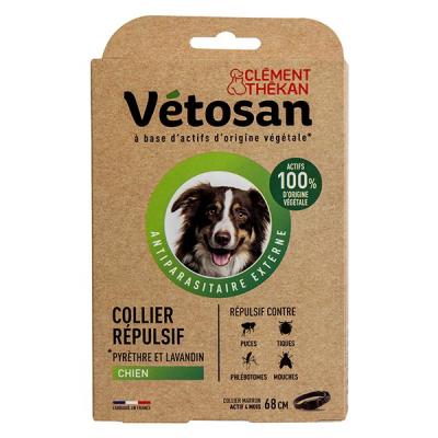 Clement thekan Vetosan Collier R&eacute;pulsif pour Chien, 68cm