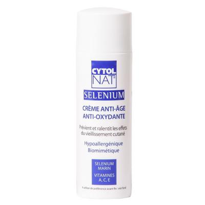 Cytolnat SELENIUM, Cr&egrave;me de Soin Anti-&acirc;ge Anti-Oxydante, 50ml