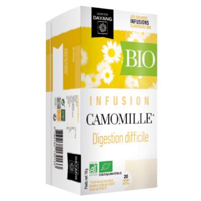 Dayang Infusion Camomille Bio bo&icirc;te de 20 sachets