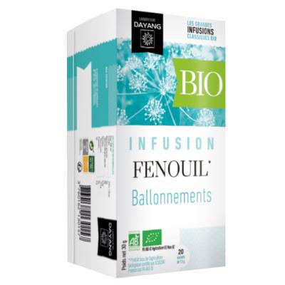Dayang Infusion Fenouil Bio Ballonements 20 sachets