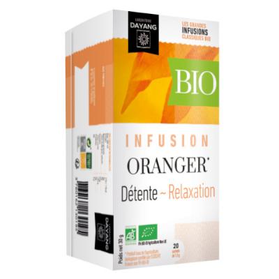 Dayang Infusion Oranger Bio 20 sachets de 1,5g