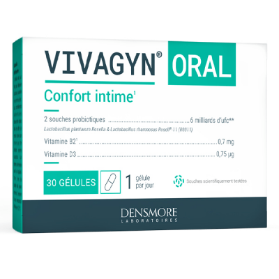 Densmore Vivagyn Confort Intime 30 G&eacute;lules - Bo&icirc;te 30 g&eacute;lules