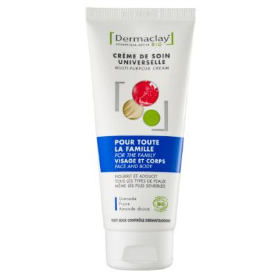 Dermaclay Cr&egrave;me de Soin Universelle 100 ml - Nourrit et Adoucit