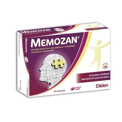 Memozan 60 Capsules Vitalite Intellectuelle Dielen