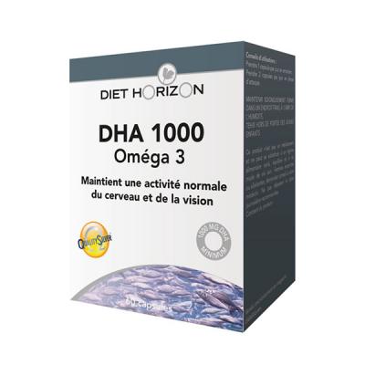 Dha 1000 Omega 3 60 Capsules Diet Horizon