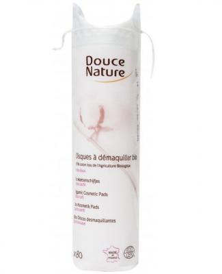 Douce nature Disques &agrave; D&eacute;maquiller Bio, 80 disques