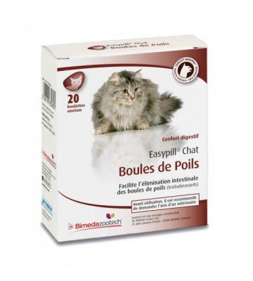 Easypill Boules de Poils Chat boulettes de 2g boite de 20