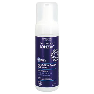 JONZAC Men mousse&agrave;raser fra&icirc;cheur bio flacon 150ml