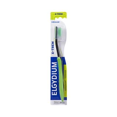 Elgydium Brosse &agrave; dents Xtrem Fluo M&eacute;dium 13/18 ans