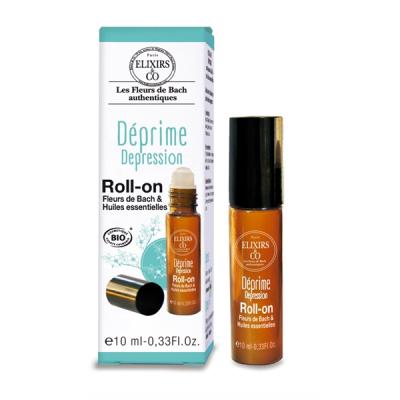 Elixirs&ampCo Roll-on Bio Deprime Huile Essentielle 10ml