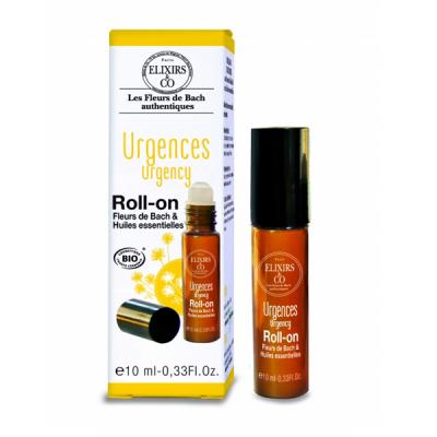 ELIXIRS&CO Les fleurs de Bach authentiques Urgences BIO roll-on 1 ml