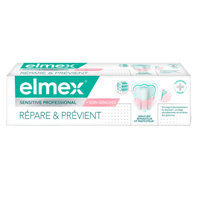 Elmex Sensitive Professional Dentifrice Soin Gencives 75ml 