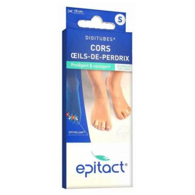 Cors, Oeils De Perdrix Digitubes Epithelium Taille S 1x10cm Epitact