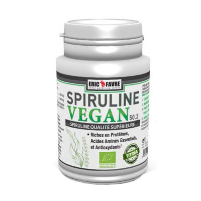 ERIC FAVRE Spiruline Vegan 50.2 boite de 100 comprim&eacute;s